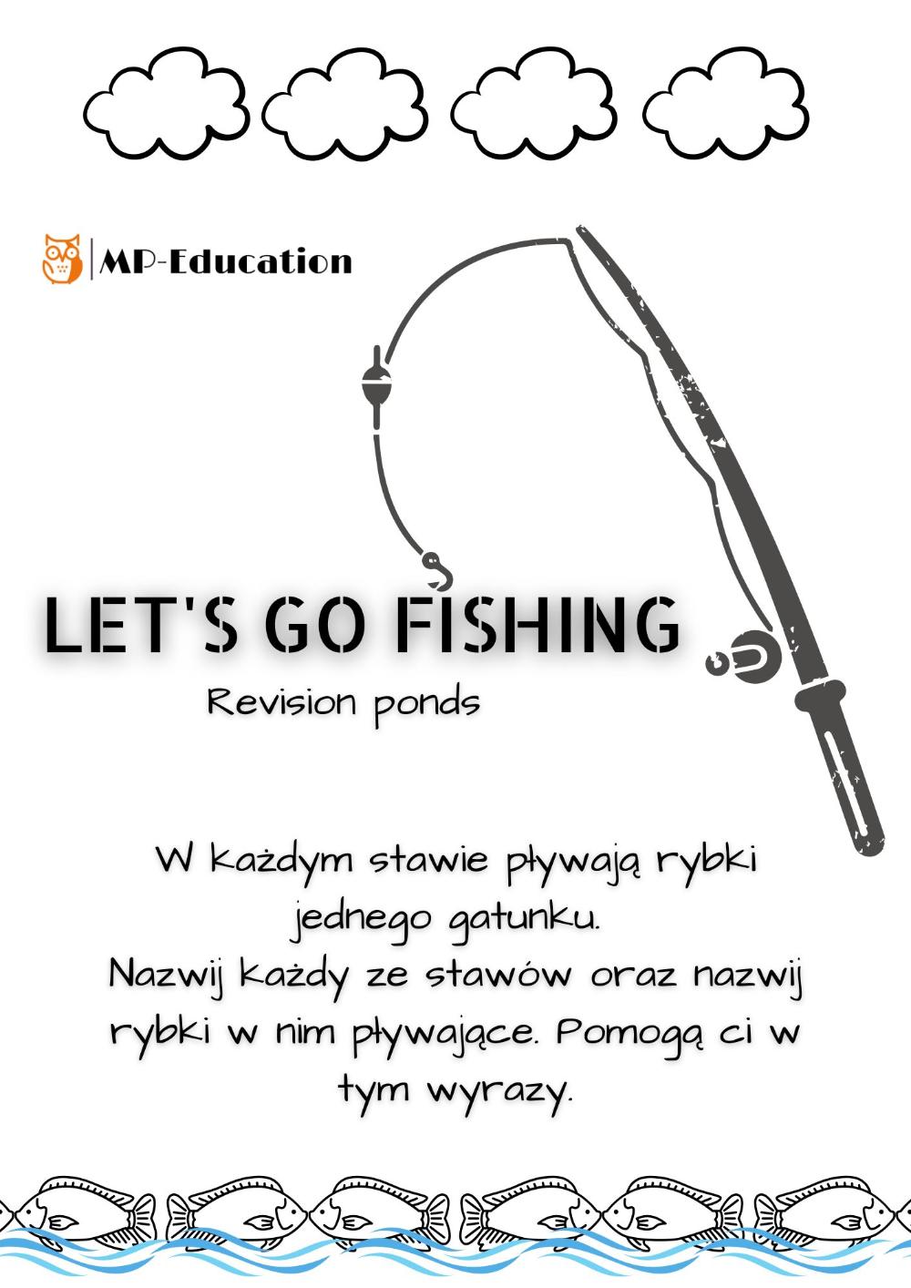 Let's go fishing - powtórka podstawowego słownictwa 0